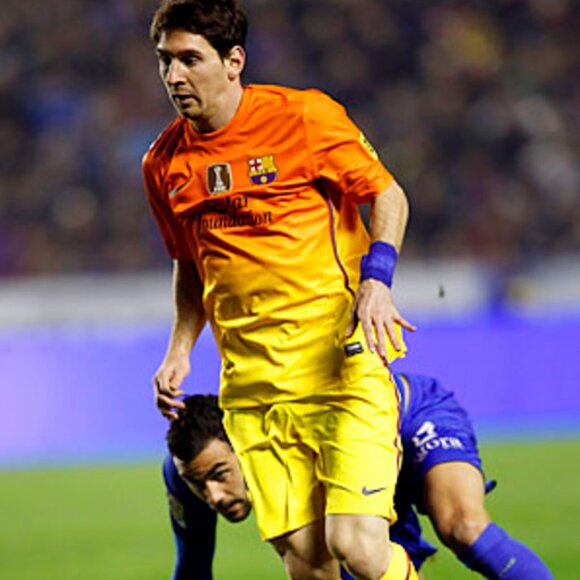 Messi #10 Barcelona 2012/2013 Away ORIGINAL Nike VTG Rare Soccer Jersey (S) - Picture 9 of 9